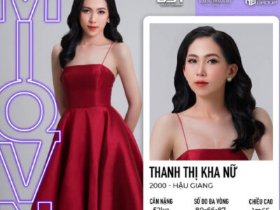 Video Thanh Thị Kha Nữ Hoa hậu Miss International Queen Vietnam 2023